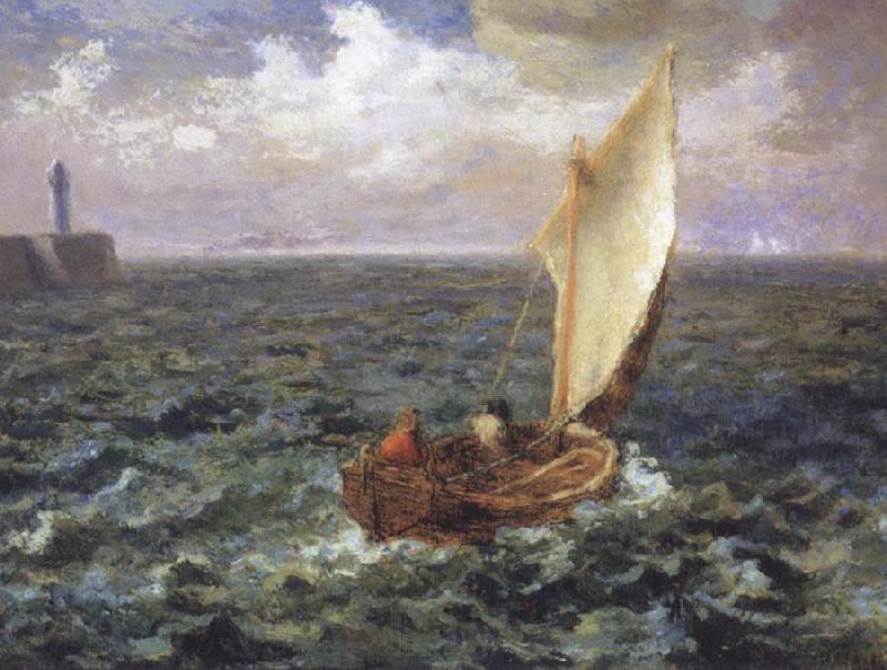 Jean Francois Millet Fishing Boat Germany oil painting art
